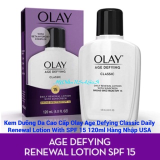 Kem dưỡng da Olay Age Defying Daily Renewal Cream 50g