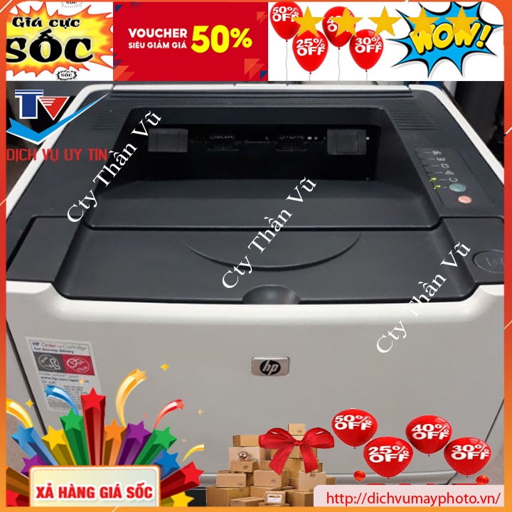 Máy in HP 2015d cũ đẹp có bảo hành chức năng đảo mặt tự động hộp mực to bản in nét INECO