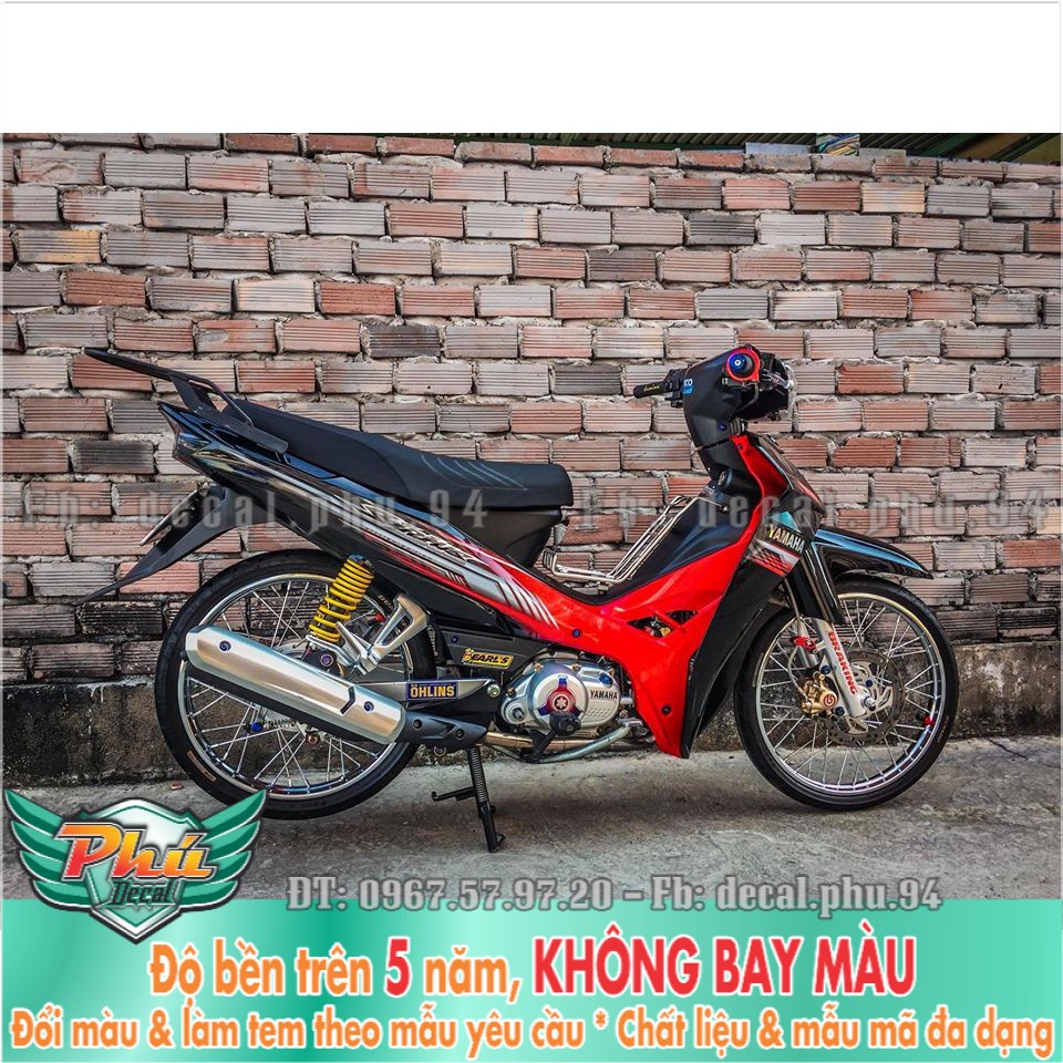 Tem rời cover Sirius đỏ đen 2014 -2 -1