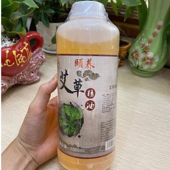 Tinh dầu ngải cứu massage 1000ml-cam kết hàng chuẩn