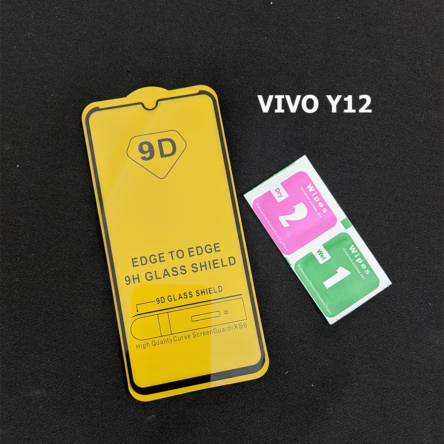 Kính cường lực full màn hình Vivo Y12
