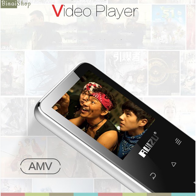 Máy nghe nhạc thể thao Bluetooth, HiFi Ruizu X16 bản 8gb