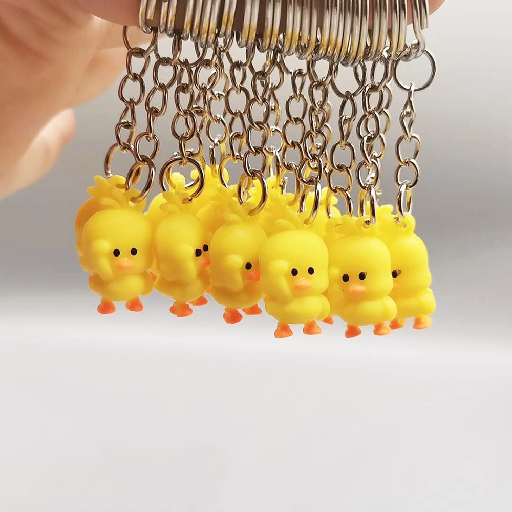 Set 5 Móc Khóa Hình Vịt Con Dễ Thương
