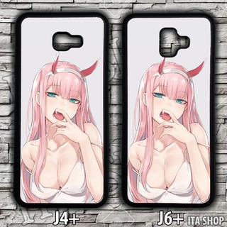 Ốp Lưng Điện Thoại Anime J4 J6 J4+ J6+ - Ốp Lưng Zero Two