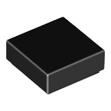 Gạch lắp ghép chính hãng Trơn 1 x 1  có rãnh ở dưới để dễ tháo / Part 3070b: Tile 1 x 1 with Groove