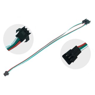 Dây chia 2 nguồn SM3P - 30cm, dành cho LED WS2811 / WS2812B / 1903
