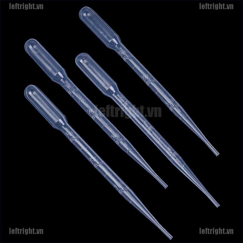 [Hàng mới về] Set 4 ống nhỏ giọt bằng nhựa 3ml
