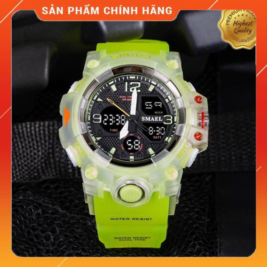 Đồng hồ nam SMAEL,thể thao ngoài trời, đồng hồ đa chức năng ,chống thấm nước