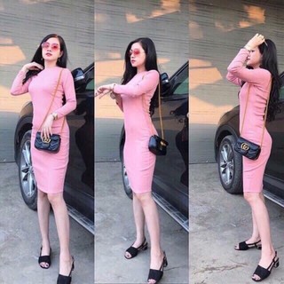 Đầm body tay dài