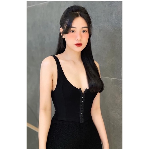 Áo thun tăm hai dây kiểu dáng sexy