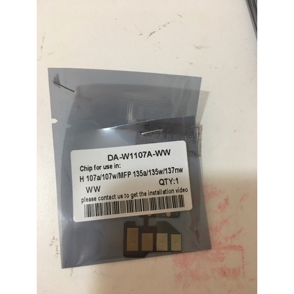 Chíp mực máy in HP LaserJet HP 107a | 107w | 135a | 135w | 137nw | 107 | 135 | 137 (W-1107A) - NHẬP 