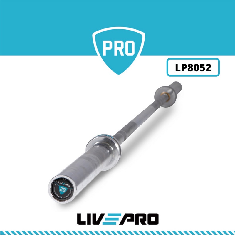 Thanh đòn tạ tập luyện chuẩn Olympic 20KG Các Loại Livepro Chính Hãng Livepro Bar