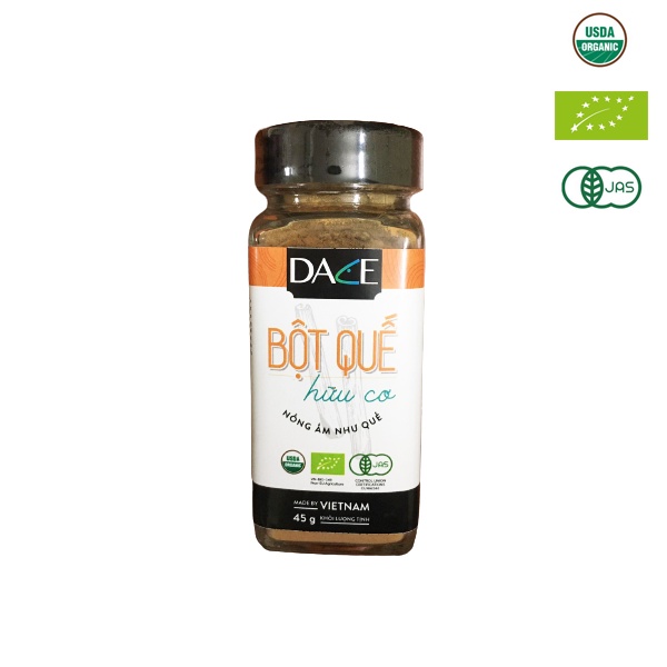 Bột quế hữu cơ Dace (45g) - Việt Nam