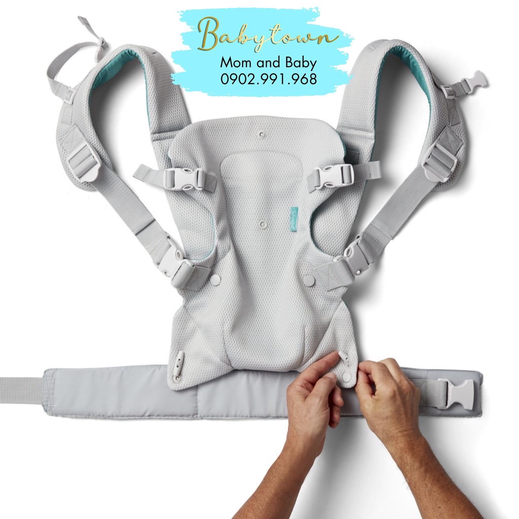 ĐỊU 4 TƯ THẾ CHO BÉ CAO CẤP INFANTINO LIGHT &amp; AIRY CONVERTIBLE CARRIER