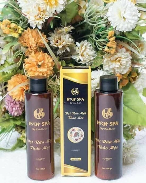 Bột rửa mặt thảo mộc H&H SPA