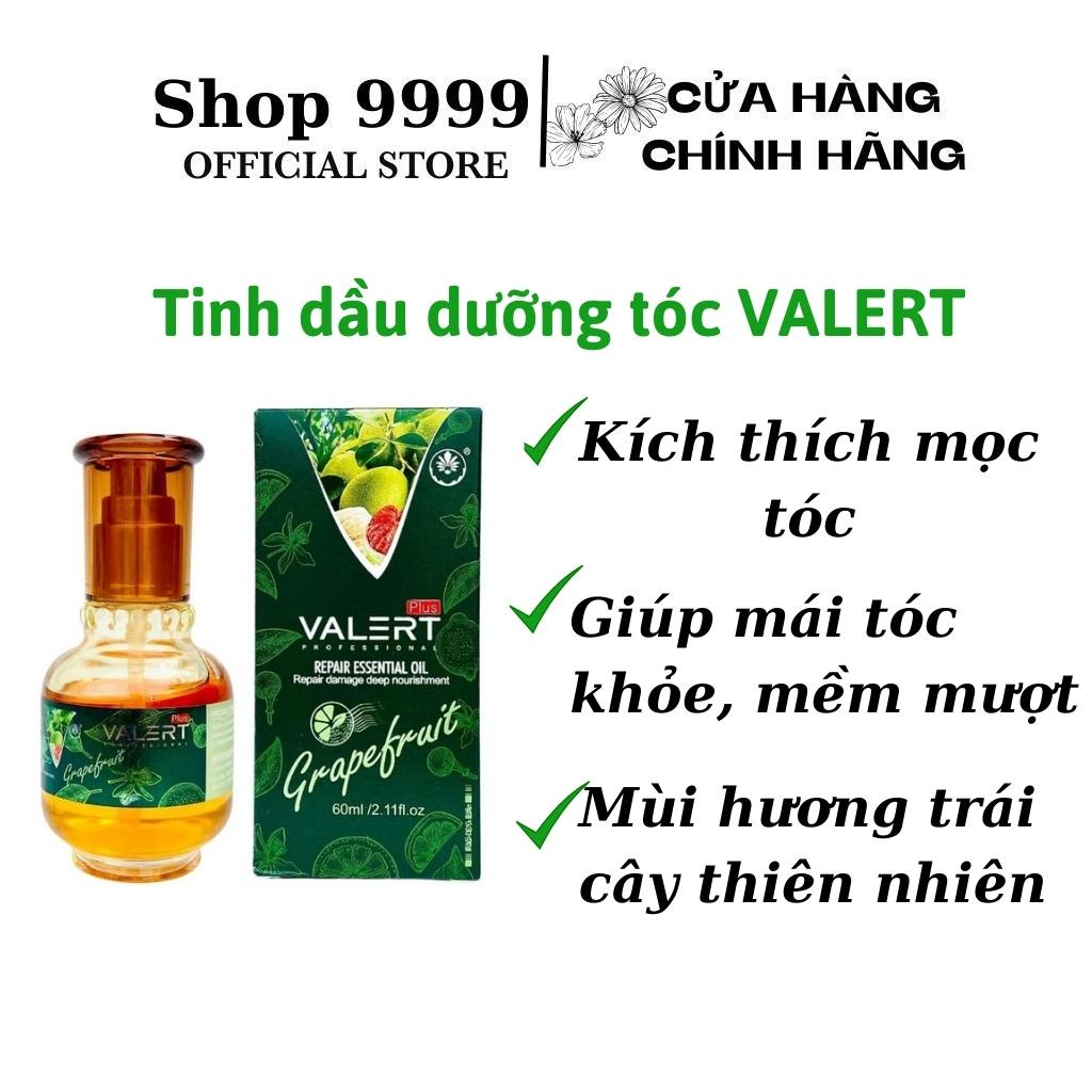 Tinh Dầu Bưởi Dưỡng Tóc Valert  60ml Serum Bưởi Kích Thích Mọc Tóc Tự Nhiên Chống Rụng Tóc Hiệu Quả Chăm Sóc Tóc SHOPTóc