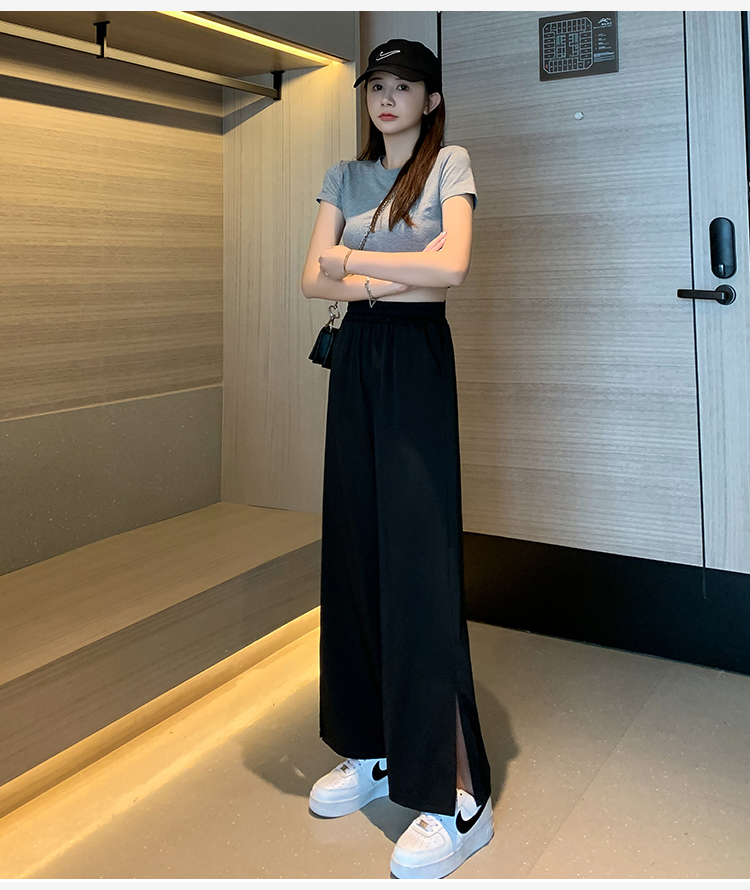Quần Voan Dài Ống Rộng Thiết Kế Thời Trang Dành Cho Nữ