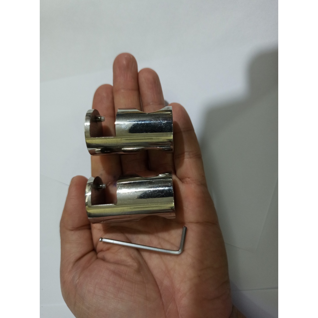 Kẹp giữ ống IN OUT INOX  - Kẹp in out cao cấp - Kẹp bộ inout cho bể thủy sinh - Hồ cá cảnh - Shopleo