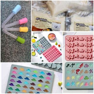 Compo nguyên liệu + Khuôn làm kẹo chip ( kẹo dẻo)