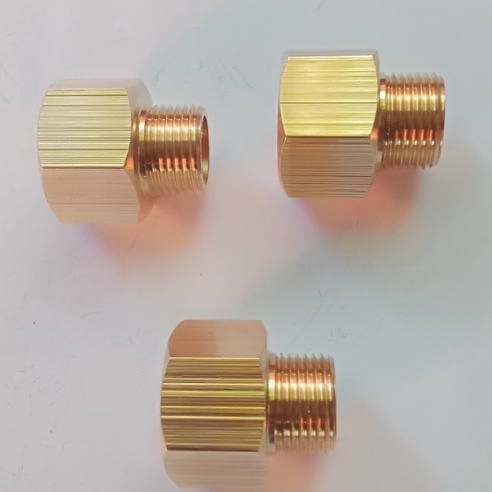 Lơ nối ren ngoài 13 ren trong 21mm đồng