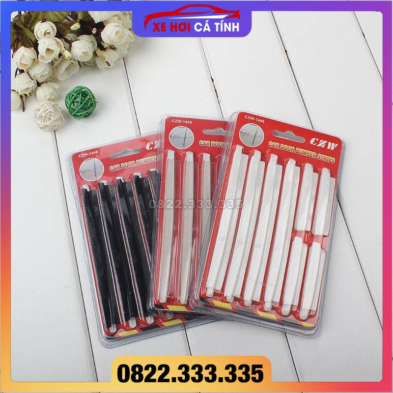 COMBO 8 MIẾNG DÁN CHỐNG VA ĐẬP CÁNH CỬA Ô TÔ (Mẫu 3) MS-60