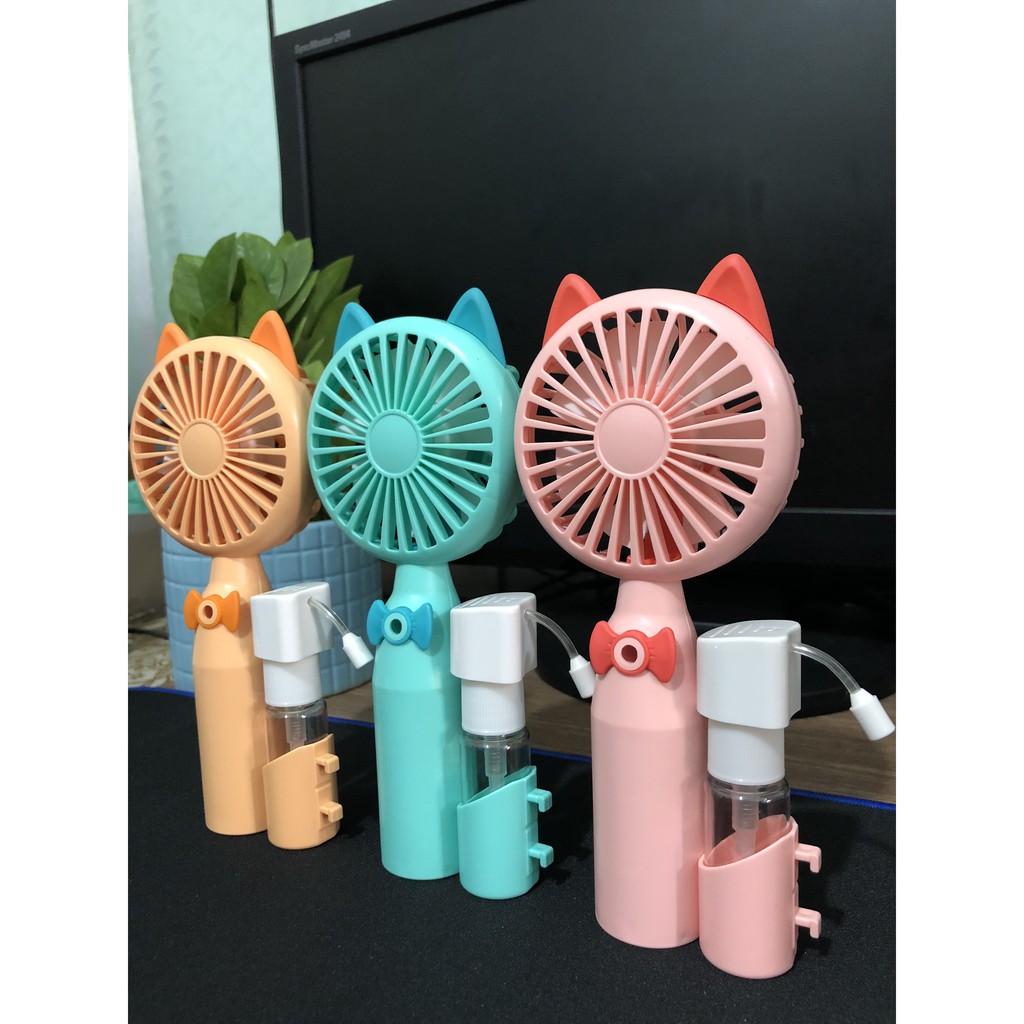 Quạt Phun Sương Mini Sạc Điện | BigBuy360 - bigbuy360.vn