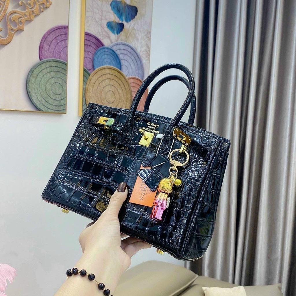 Túi bikin  HM 2 Quai Size 20,25 cm Da Rắn