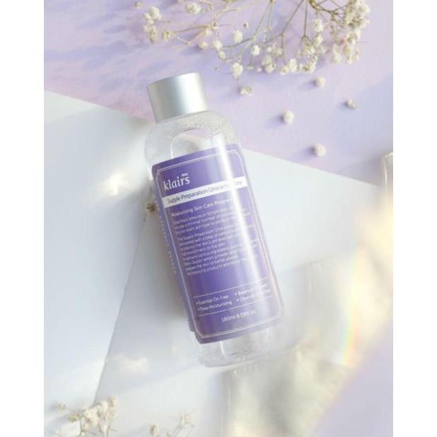 ( MẪU MỚI NHẤT) Toner Chống Viêm Dưỡng Ẩm Klairs Supple Preparation Facial 180ml | BigBuy360 - bigbuy360.vn