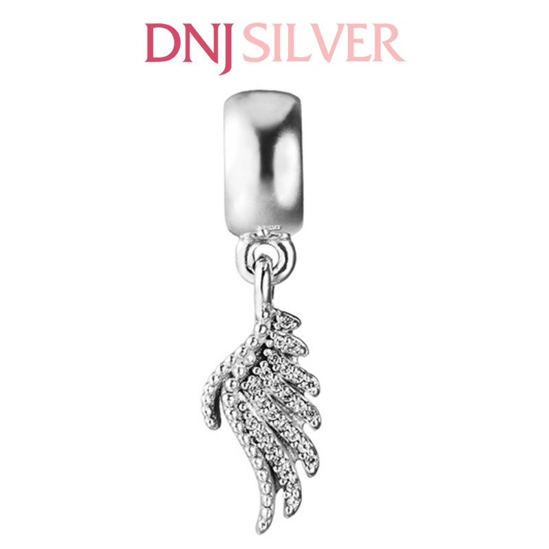 Charm bạc 925 cao cấp, hàng chuẩn bạc - Mẫu Majestic Feathers thích hợp để mix vòng tay charm - DN301