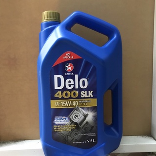 Dầu động cơ diesel delo 400 slk 15w40 ck-4 / 5l