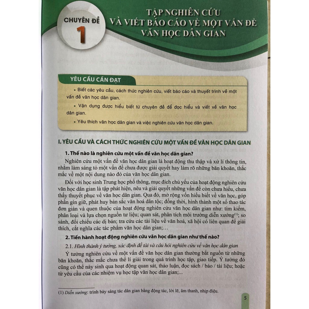 Sách - Chuyên đề học tập Ngữ văn 10 - Cánh Diều