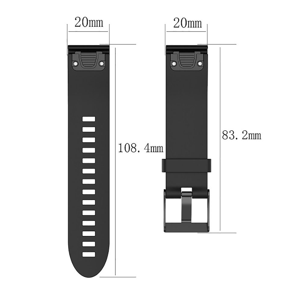 Dây Đeo Thay Thế Cho Đồng Hồ Garmin Fenix 6s / 6s Pro Hr 20mm Garmin Fenix 5s / 5s Plus