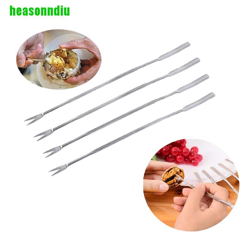 Set 4 Nĩa Ăn Hải Sản Bằng Thép Không Gỉ