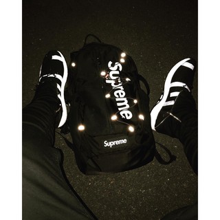 [🔥Phản Quang] Ba Lô Nam Nữ Supreme 17ss Backpack