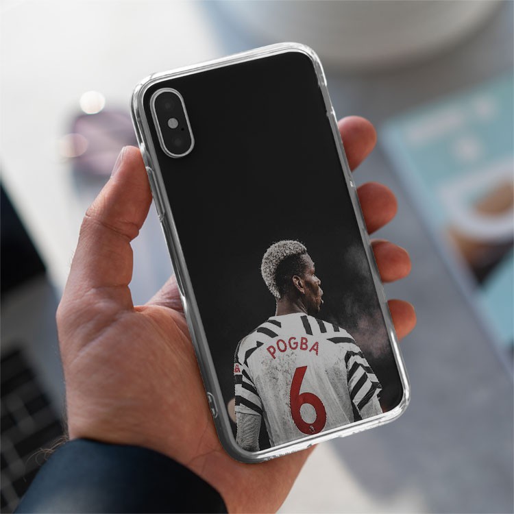 Ốp điện thoại độc Pogba king Iphone 7/7Plus/8/8Plus/X/Xs/Xs Max/11/11 Promax/12/12 Promax MAN20210183