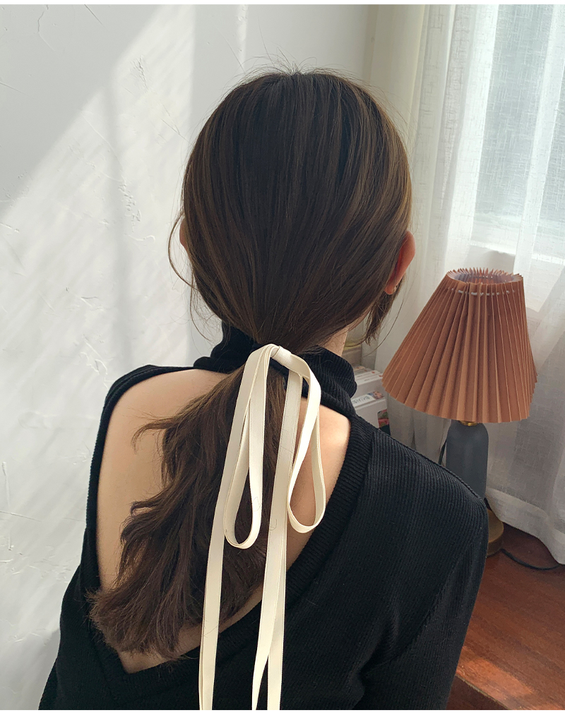 Dây Buộc Tóc Phối Nơ Xinh Xắn Dành Cho Nữ