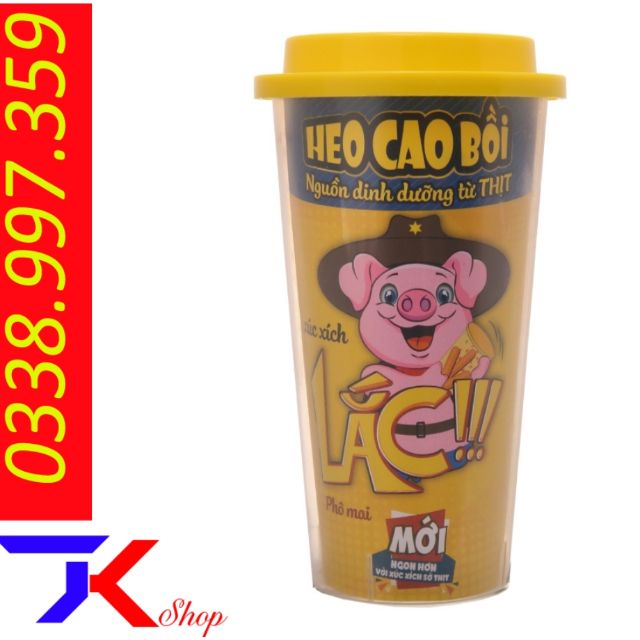 Xúc xích Heo Cao Bồi ly 60g