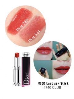 Son DIOR Addict Lacquer Stick 740 CLUB -Fullsize Fullbox