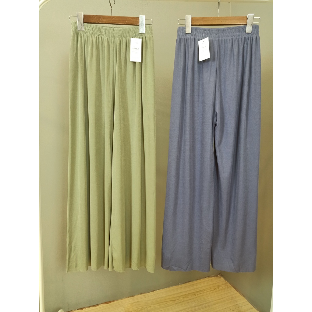 Quần culottes ống suông cạp chun dành cho nữ LYRA, chất liệu thun tăm mềm mát thời trang- VXYQD0058 | BigBuy360 - bigbuy360.vn