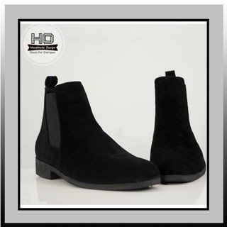 [ Hàng Cao Cấp ] Chelsea Boots Da Lộn Màu Đen