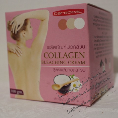 HOT: Kem làm nhạt màu lông và trắng da tinh chất Collagen thương hiệu Carebeau Thái Lan