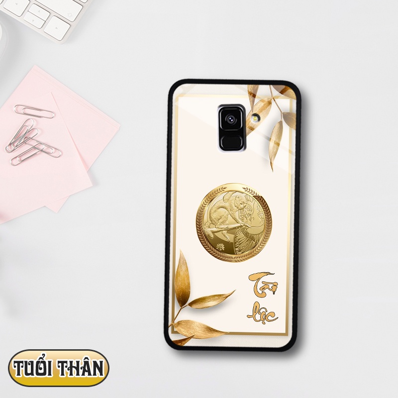 Ốp kính 3D 12 con giáp Samsung Galaxy A8 PLUS 2018