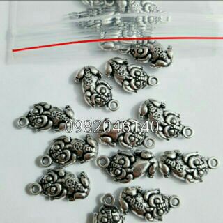 5 mặt xi bạc trang trí tỳ hưu