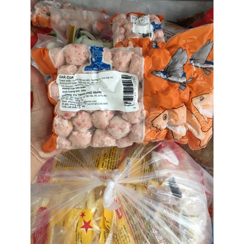 Chả cua hải sản 500gr. Giao nội thành sài gòn