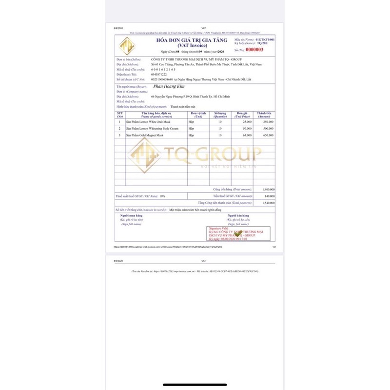 Mặt nạ châm vàng 24k