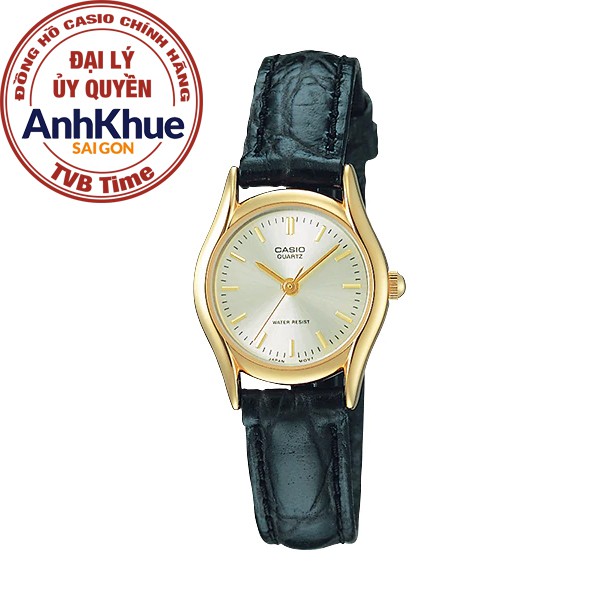 Đồng hồ nữ dây da Casio chính hãng Anh Khuê LTP-1094Q-7ARDF (23mm)