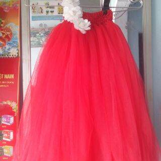 Combo Váy Tutu và voan lưới tutu