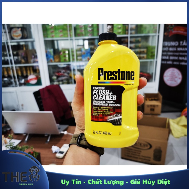 Dung Dịch Súc Làm Sạch Két Nước Xe Prestone Radiator Flush Cleaner 650ml ---Uy Tín - Chất Lượng - Giá Hủy Diệt