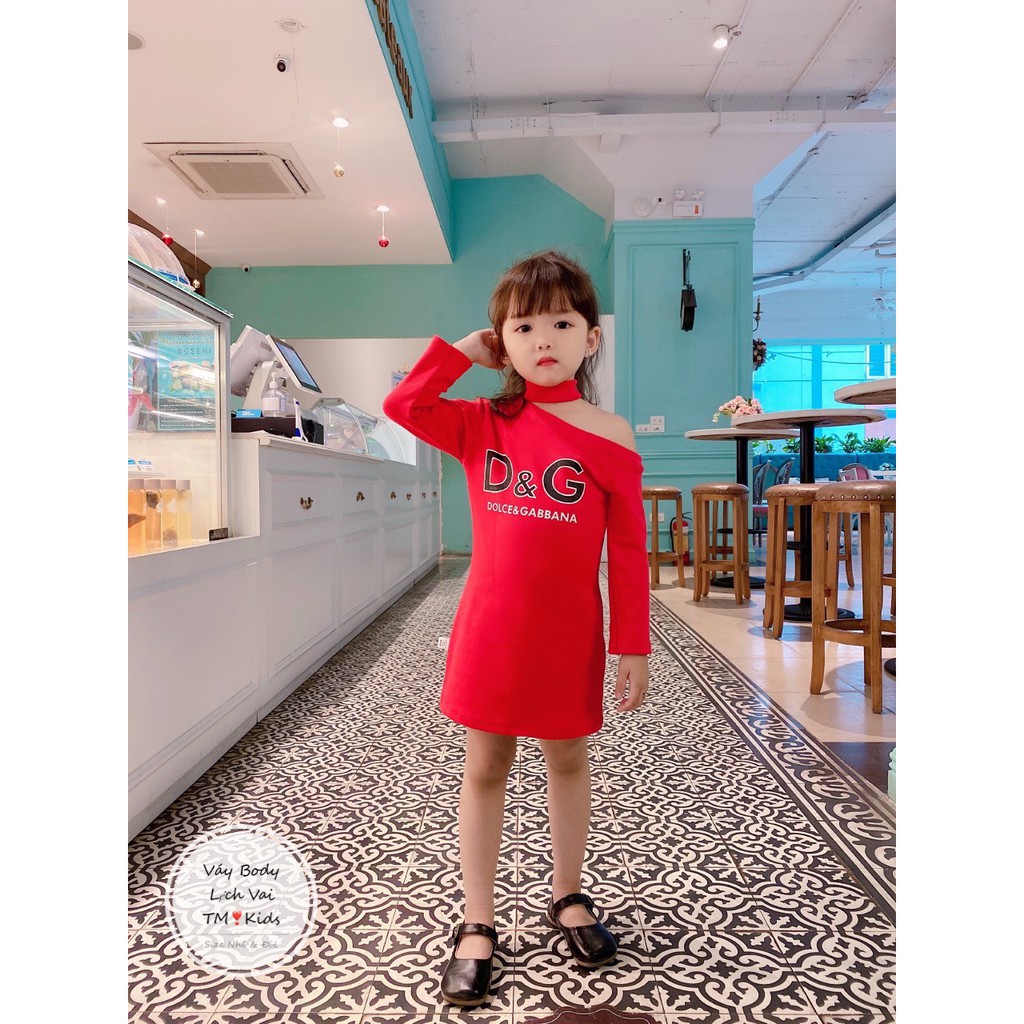 SIZE 9-34KG VÁY BODY( LEN LỆCH VAI - GD) .