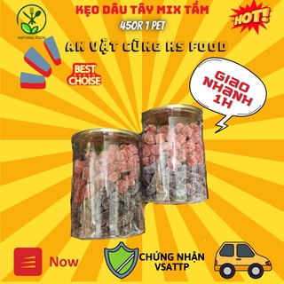 Kẹo dâu tây mix dâu tằm [freeship hỏa tốc 1h[